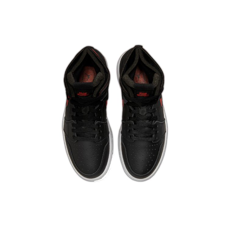 Tênis Feminino Air Jordan 1 High Zoom CMFT Bred Preto Vermelho CT0979-006