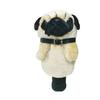 Hokushin Trading HTC Golf Headcover Beige Driver Cover Pug WHC1775 [460cc Compatible]