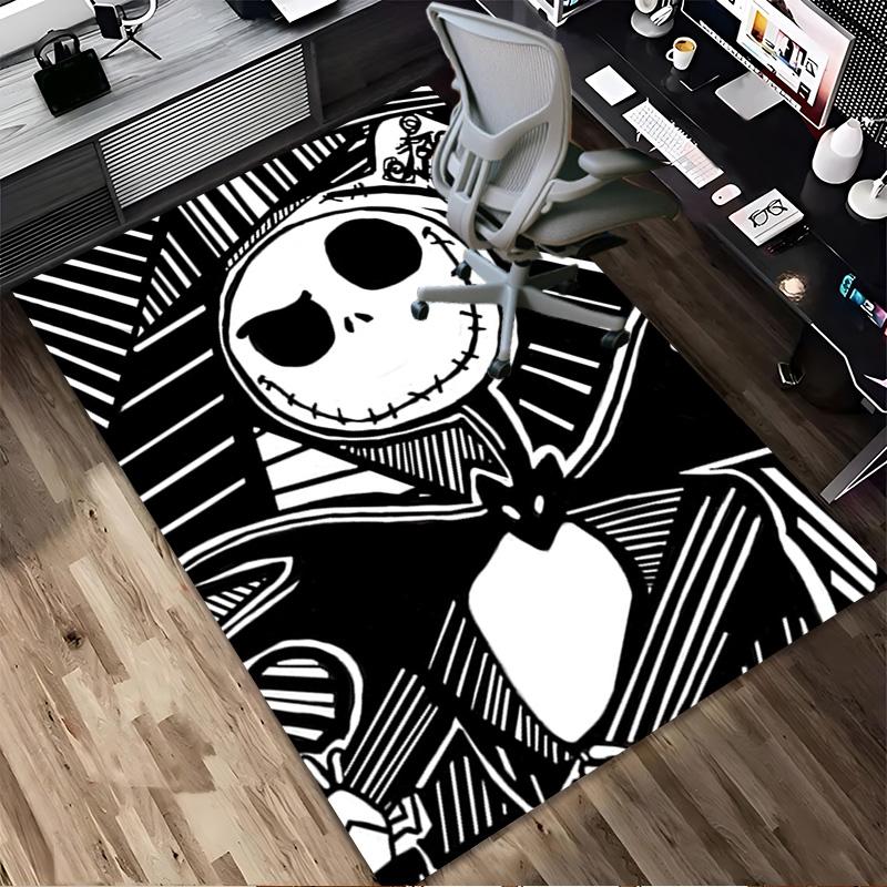Nightmare Before Christmas Living Room Non-Slip Area Rug Soft Carpet for Bedroom Game Playroom Sofa Office Home Decor Doormat Christmas Gift C9211573