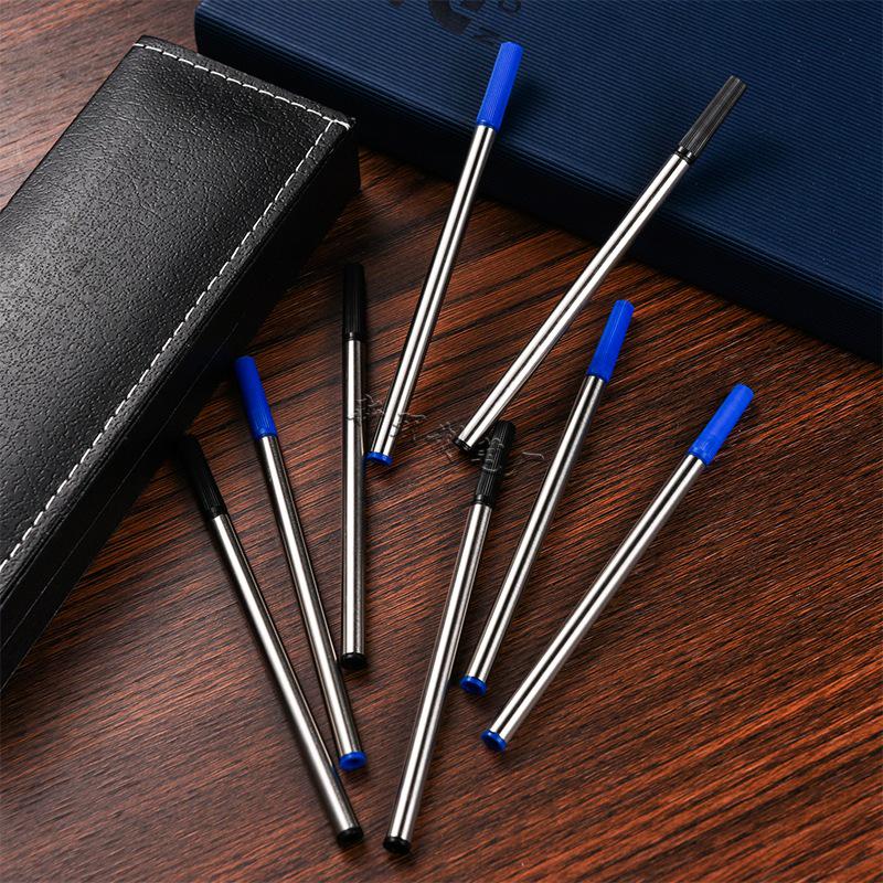 0.5/0.7mm Universal Smooth Writing Metal Ballpoint Pen Refills