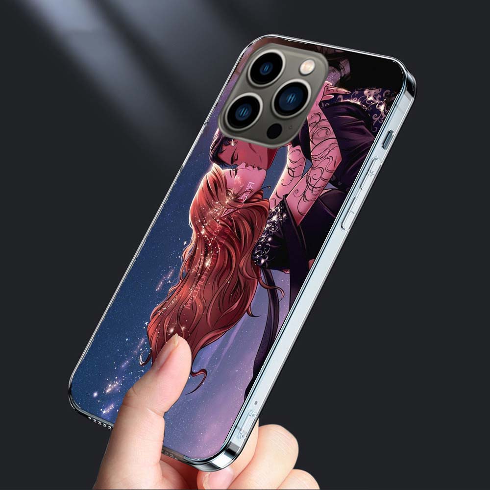 Acotar A Court of Mist and Fury Phone Case For Iphone 16E 15 Pro 14 Plus 17E 16 17 Pro Max Air 11 12 13 Mini Shockproof Capa