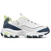 Skechers D'Lites 1.0 Casual Shoes Women's White Blue Green 13167-WNVL