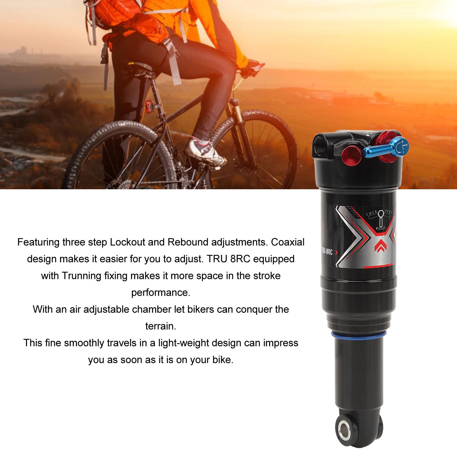 Bike Rear Shock Damping System Aluminum Alloy Bike Shock Bearing Mount for Road Cross Country