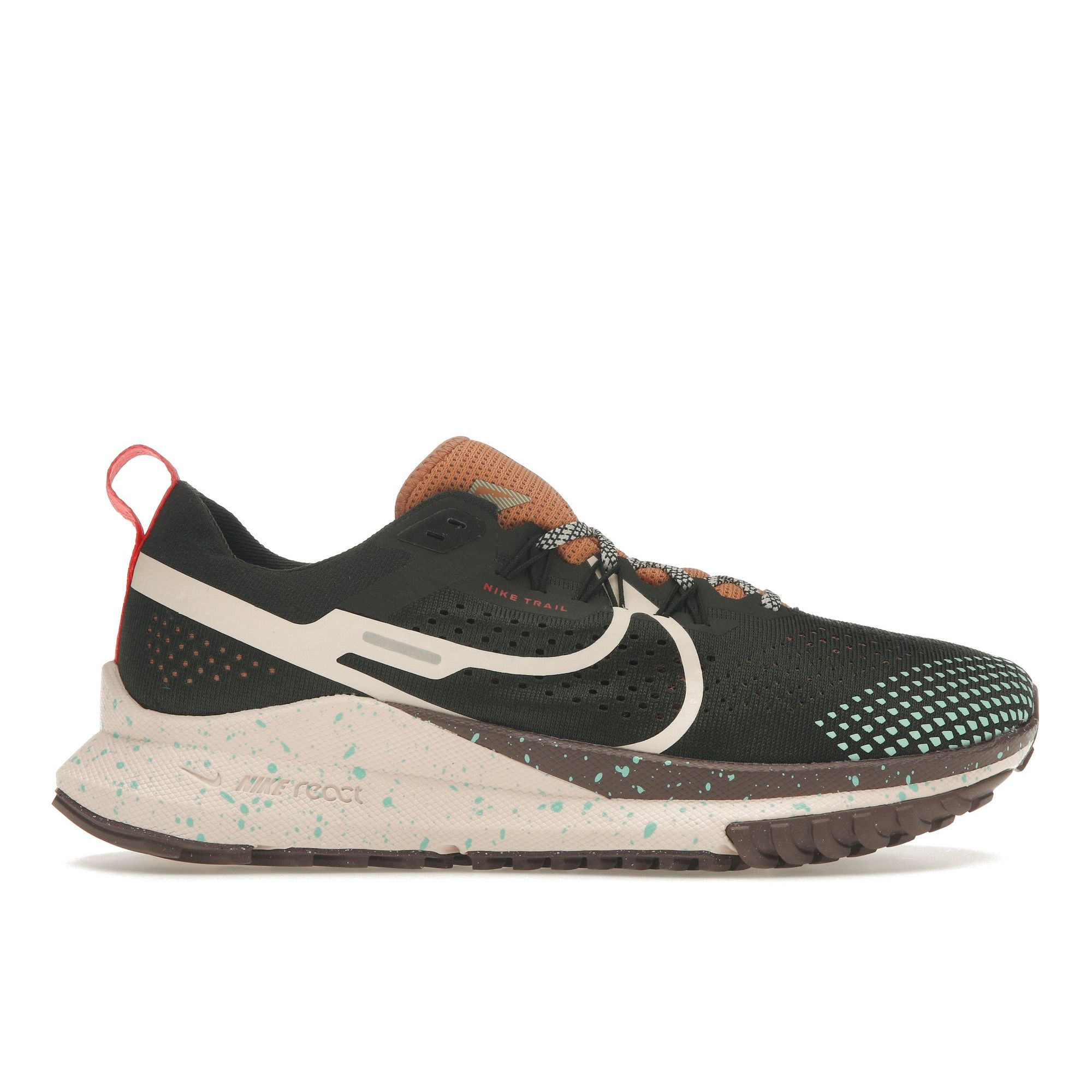 Nike React Pegasus Trail 4 Women Sequoia Amber Brown Emerald Rise Guava Ice DJ6159-300 EU 36