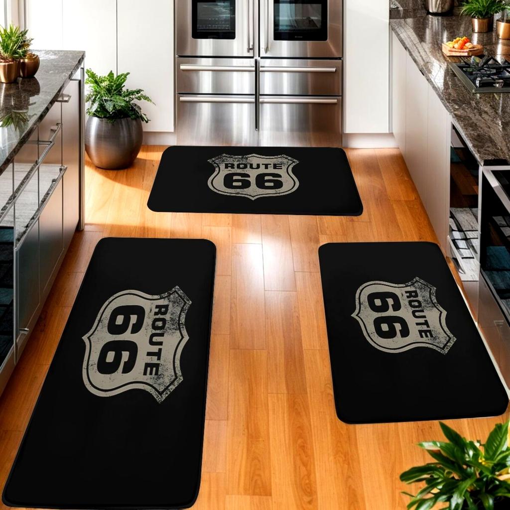 1 Stück Baufahrzeug Muster Fußmatten Küchenteppiche Rutschfest Pop Wohnzimmerteppiche Badematte Teppich für Zuhause Spüle Wäsche Dekor