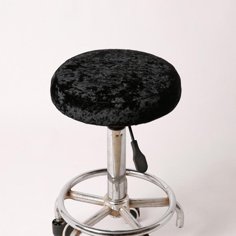 Elegant Colorful Round Stools Covers Stool Slipcover Enhances Home Decoration Suitable for Various Indoor Environment
