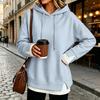 Women's Casual Striped Long Sleeve Loose Fit Sweatshirt