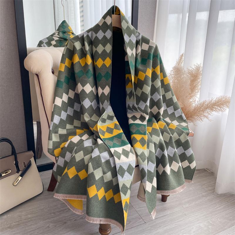 Cashmere Scarf for Women Thick Warm Winter Blanket Brand Female Luxury Quality Shawl Wrap Bufanda Poncho Echarpe Pashmina