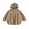 Yoyou Girls' Thickened Fleece-Lined Winter Jacket