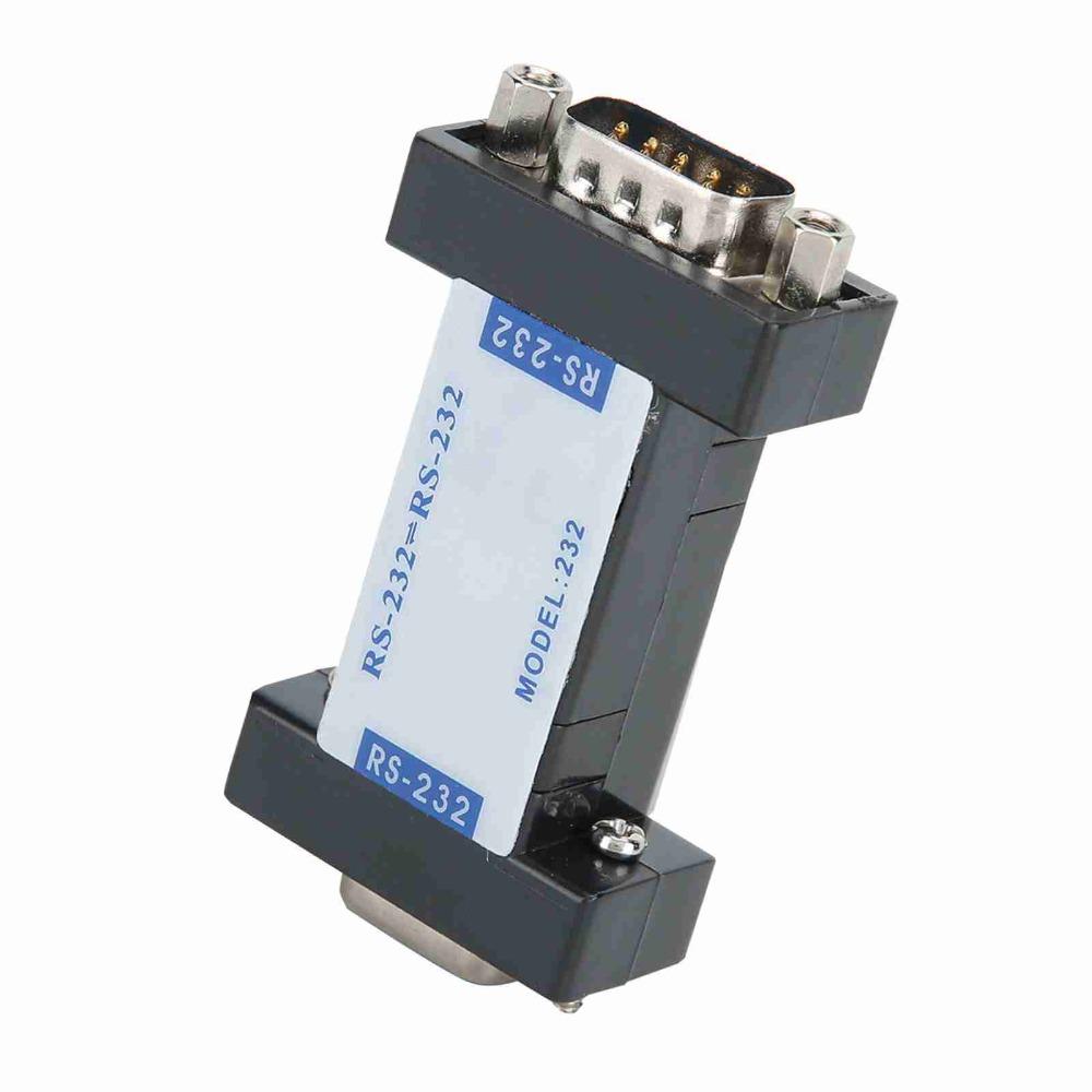 2500V Isolation RS232 to 232 Converter 7500V Pulse 0-57600BPS Optical Isolator Interface Converter Industrial Applications
