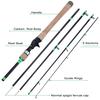 Wędki1.8m-2.4m 24Ton High Carbonteleskopowe wędkarstwo wędkarstwo słodkowodne sporty na świeżym powietrzu wędka podróżna wędka karpiowa