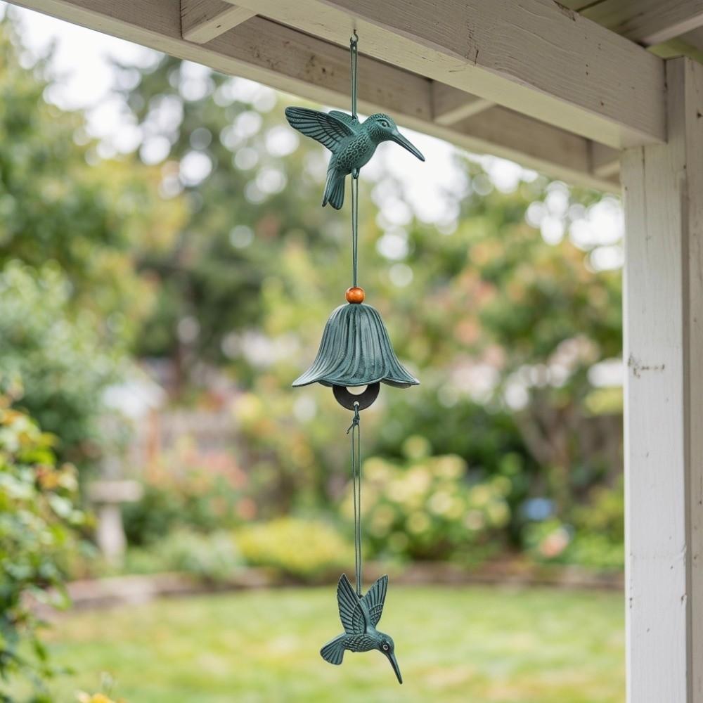 16.54in Hanging Wind Chimes Metal Outdoor Wind Decor Yard Wind Chimes Patio Ornament