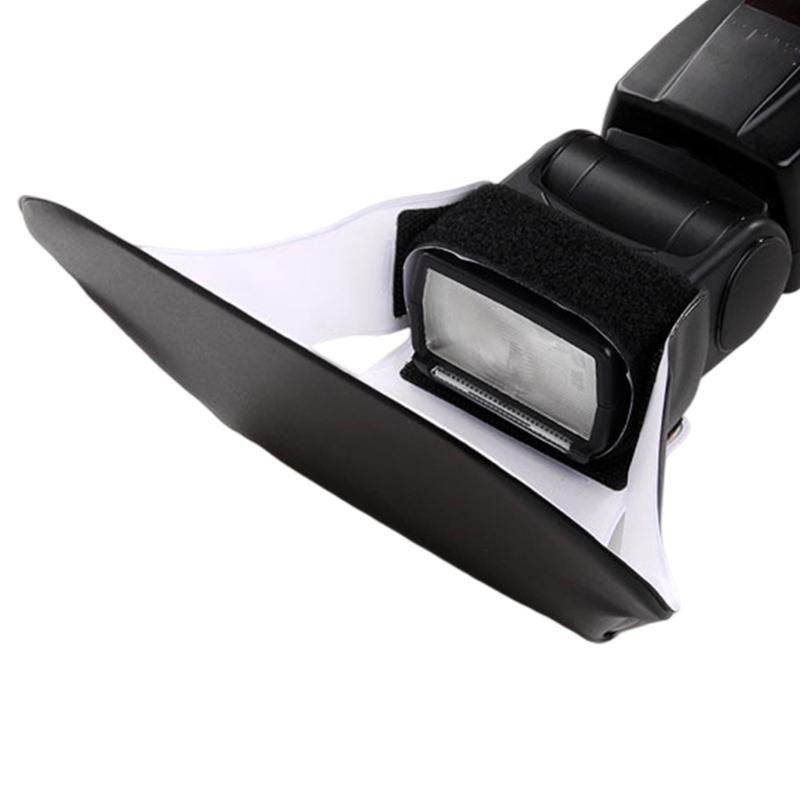 Adjustable Lighting Softbox For Camera Flash Natural Light Diffusion Reduce Harsh Shadows Compactly Design ABS Build