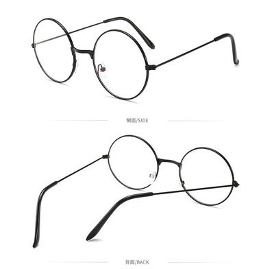 Runde Computer Anti-Blaulicht-Brille Spielen Augenschutz Dekorative Brille