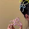 Butterfly Shape Hair Claw Braids Ponytail Woman Skincare Camping Female Hair Clip Elegant Wedding Party Hair Claw