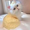 Sweet Cat Princess Skirt Soft Puppy Dresses Fashion Dog Plaid Dress  Spring Summer