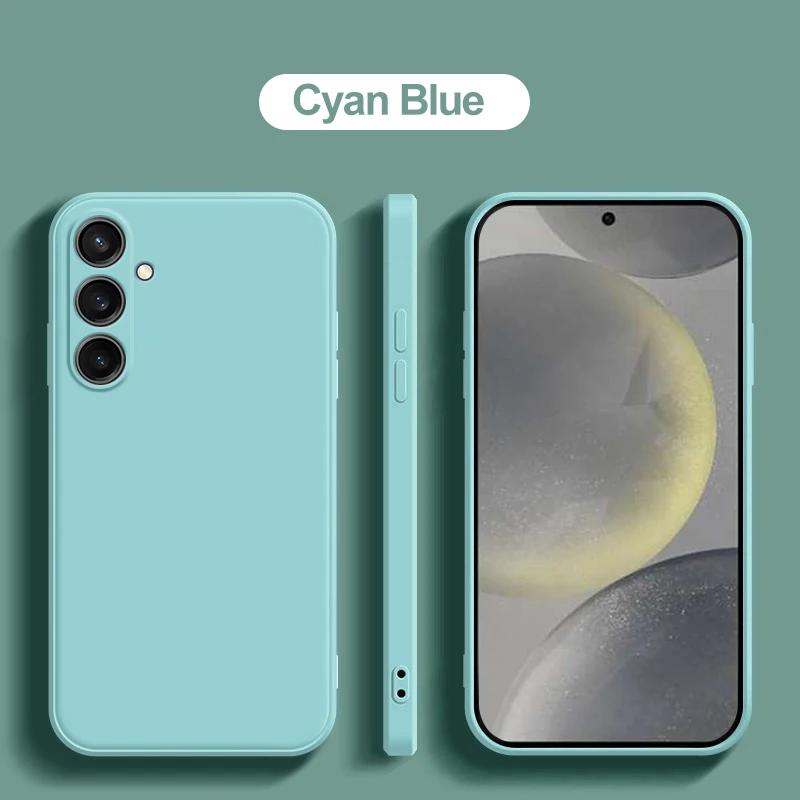 24 Ultra Plus S24Ultra Case Oringal  Liquid Silicone Phone Case For Samsung Galaxy S24 S 24 Ultra Plus S24Ultra Soft Cover