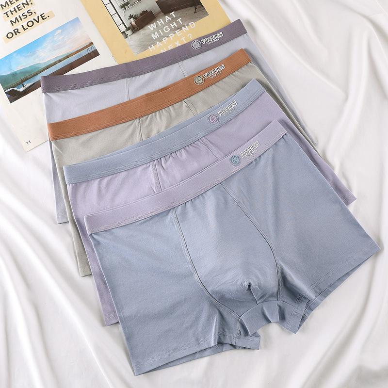 Summer Printed Men'S Underwear, Men'S Comfortable 3D Boxers, Mid-Waist Printed Men'S Underwear
