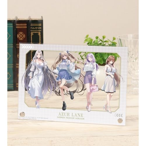 

Azur Lane Коллекция оригинальных иллюстраций Летняя мода Вер.. Акриловая панель A5 Версия A
