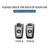 Alloy Leather Car Key Cover Shell Keychain For BMW F20 F30 G20 F31 F34 F10 G30 F11 X3 F25 X4 I3 M3 M4 1 3 5 7 Series Accessories jbvr38