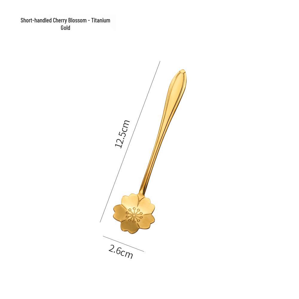 Set di Cucchiaio e Forchetta a Foglia in Acciaio Inossidabile - Miele, Mescolino, Cucchiaino da Caffè - Sacchetto Regalo per Matrimoni