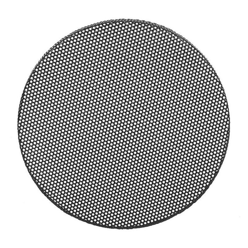 2 Pieces Outdoor Metal Speaker Covers Speaker Dust Cover for Case Metal Mesh Grille Prote for Most Mic Speaker