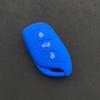 Silicone rubber car key fob case cover set skin protector for MG ZS EV HS 3button key
