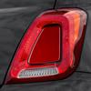 Real Soft Carbon Fiber Sticker For Fiat 500 Abarth 595 695 2017 2018 2019 2020 2021 2022 2023 Rear Tail Light Cover 1Pair