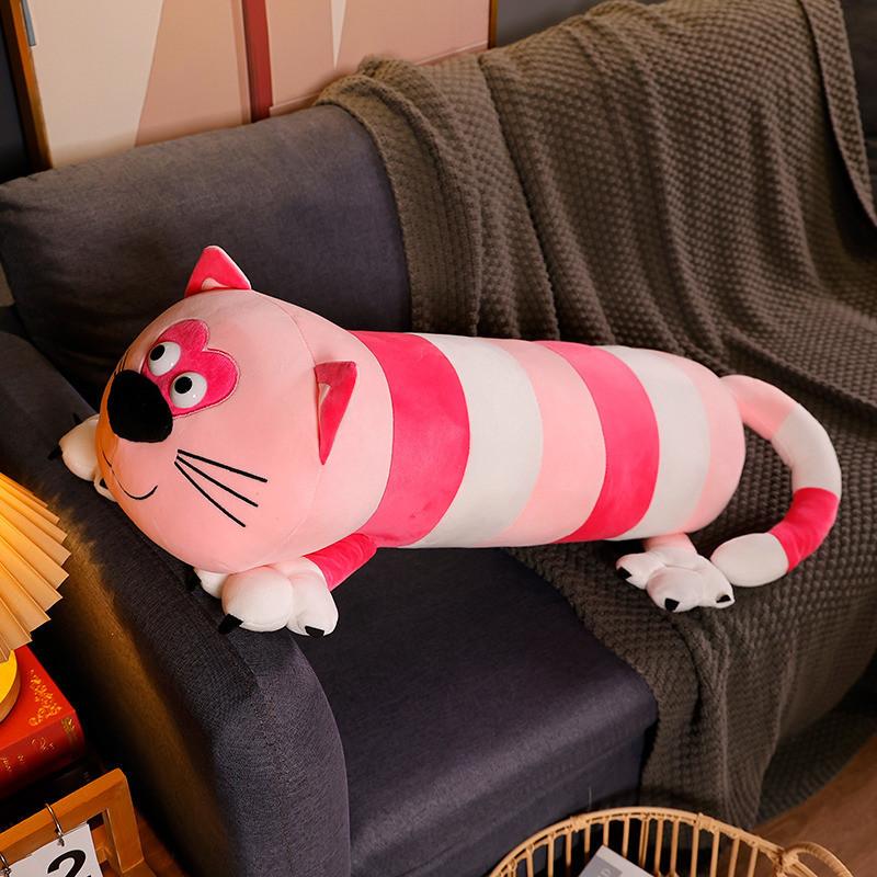 Bigfoot Cat Plush Toy Long Doll Pillow Sleeping Leg Clamp Artifact Side Sleeping Boy and Girl Gift
