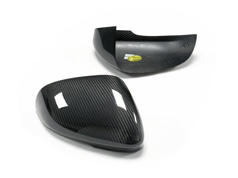 Dry Carbon Fiber Rearview Mirror Cover for Jaguar XE, XF, XEL, XFL, XJL, I-PACE
