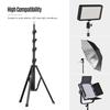 KINGJOY FL2009 Adjustable Metal Tripod Light Stand 10kg 22lbs Load Capacity 1 4 Inch Screw Max. Height 182cm 6ft for