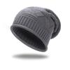 Womens Chunky Knit Beanie Hat Winter Warm Windproof Ear Cover Slouchy Cap In Acrylic