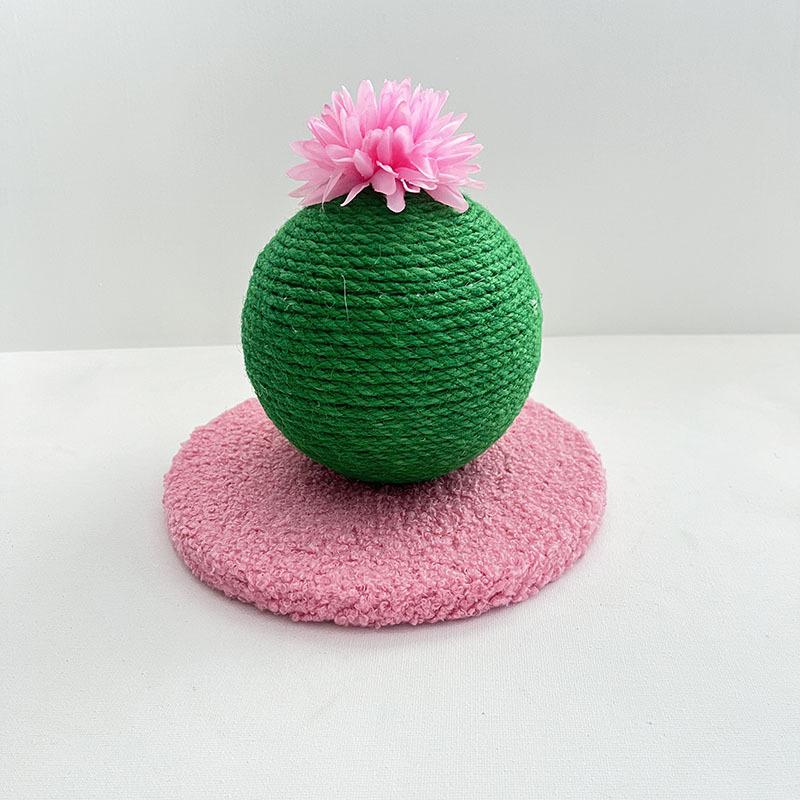 Cat Sword Hemp Ball Pet Toy To Amuse The Cat, Toy Does Not Drop Crumbs, Vertical Sisal Cat Scratching Board