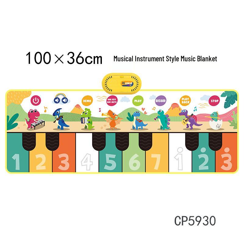 2022 Animal Music Baby Learning Piano Mat: Children's Dance Blanket Toy