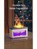 3D Fireplace Aromatherapy Machine: Colorful Flame Essential Oil Diffuser for Home