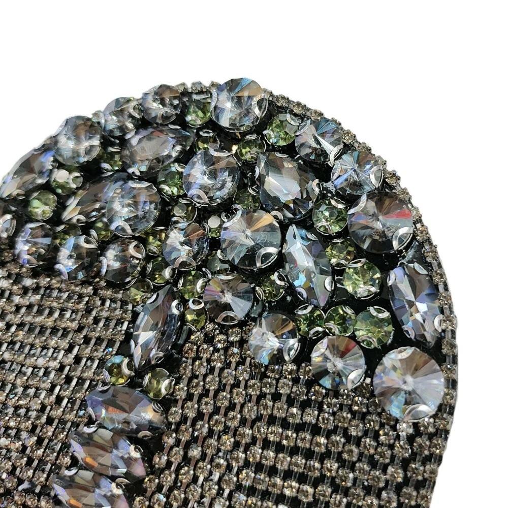 Zinc Zinc Alloy Tassel Epaulettes Rhinestone Shoulder Mark Classic Shoulder Board Choir Performance