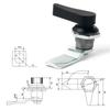 Stainless Steel Distribution Box Tool Lock Keyless Cylindrical Tongue Swivel Lock Industrial Instrument Cabinet Lock