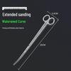 Aquarium Plant Tool Set: Straight & Curved Scissors, Wave Scissors, Tweezers, Forceps, Sand Leveler, Algae Scraper