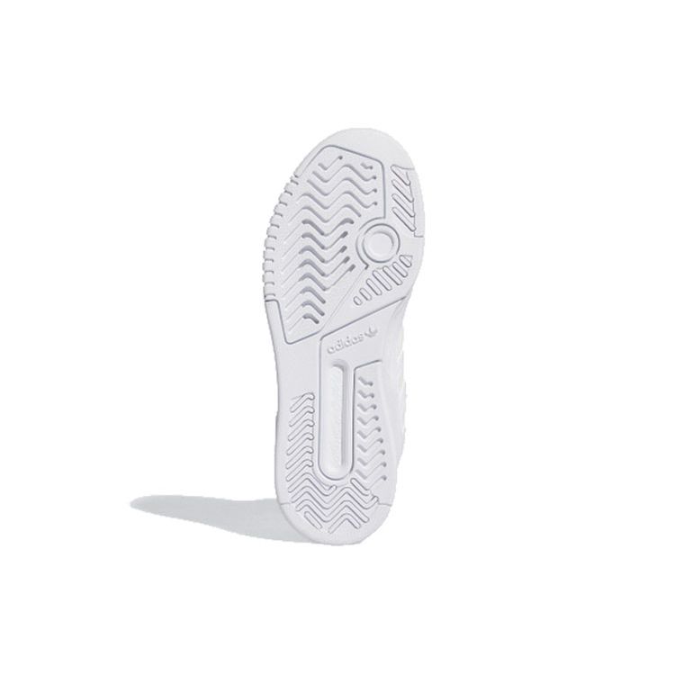 Adidas Originals Drop Step XL Comfortable Casual High-Top Skate Shoes Women Sneakers Laser-White FW6282