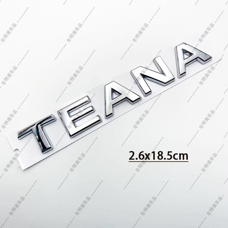 QASHQAI/X-TRAIL Naklejka z literami angielskimi na logo samochodu do dekoracji bagażnika