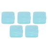  Pcs Small Plastic Box Transparent Blue Multifunctional Dust Prevention Clear Container for Handicr