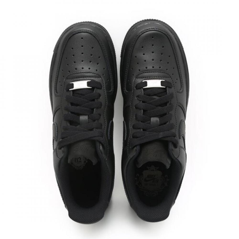 Nike Women S Air Force 1 07 Triple Black Dd8959 001