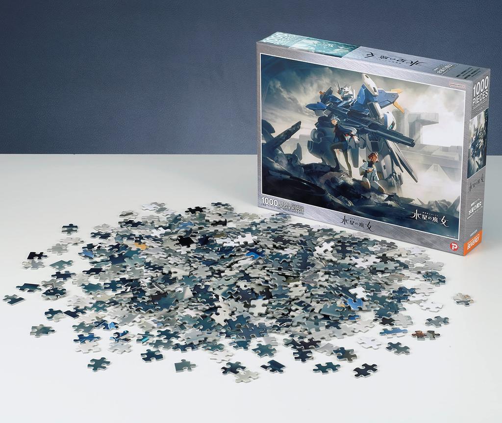 Beverly in Beverly Jigsaw Puzzle Mobile Suit The Witch of Mercury Season 2 Teaser Visual x 72 (BEVERLY) [Made Japan] 1000-Piece Gundam (49 cm)