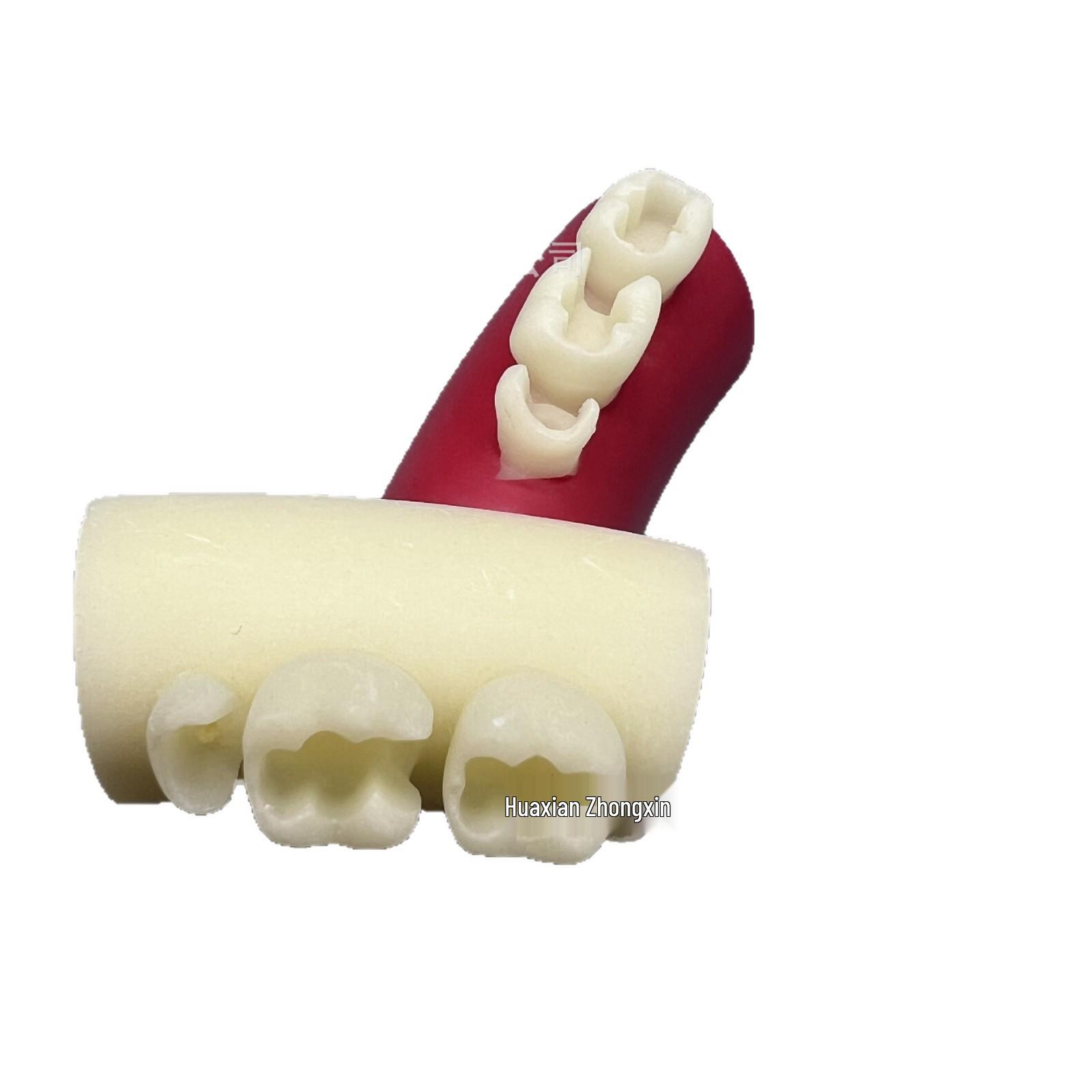 

Dental Practice Resin Blocks: Sculpting, Cavity Filling, and Inlay Models for Students красный