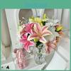 Wedding Lily 3d Printed Fake Flowers For Home Decor And Events