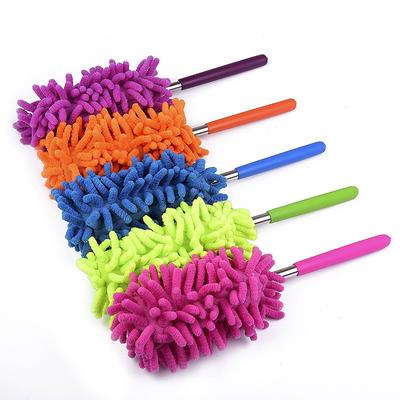 Einziehbare, flexible Chenille-Staubentfernungs-Staubbürste, Mikrofaser-Reinigungswerkzeug