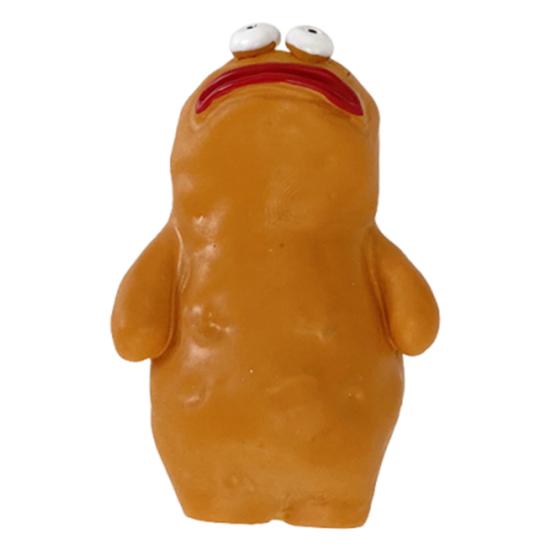

Cartoon Mud Demon Refrigerator Magnet Resin 3D Resin Decorative Magnet Home Kitchen Office Whiteboard Locker Fridge Accessories оранжевый