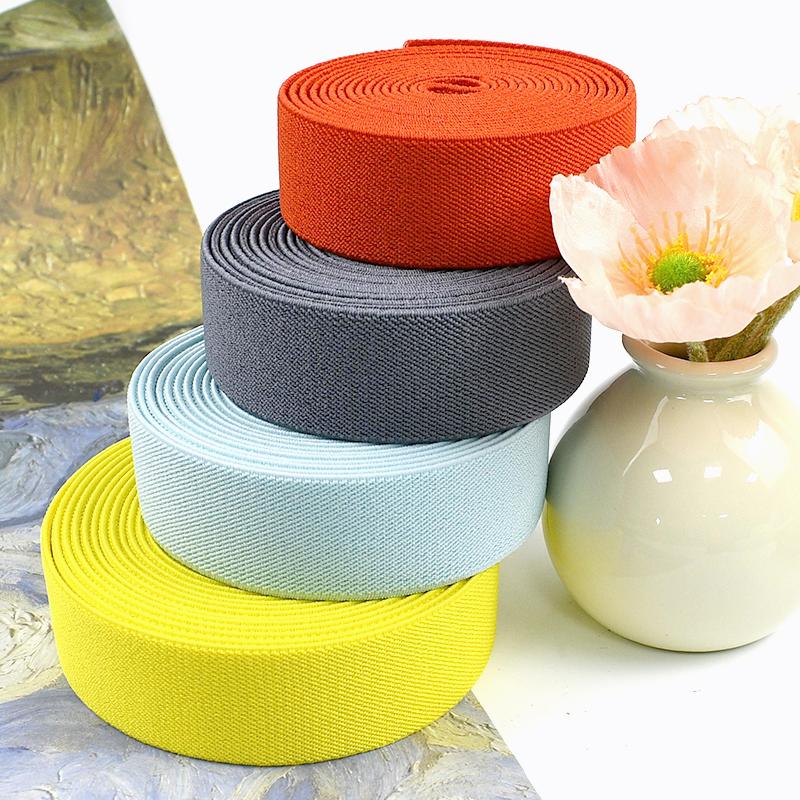 2/3 Metri 25-40mm Bandă Elastică pentru Rochie Pantaloni Talie Cusut Benzi Elastice Stretch Curea Panglică Panglică DIY Accesorii de Cusut