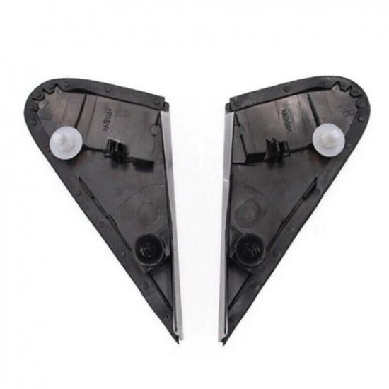 Car Left & Right Side Mirror Corner Triangle Covers For Toyota RAV4 2009 - 2012
