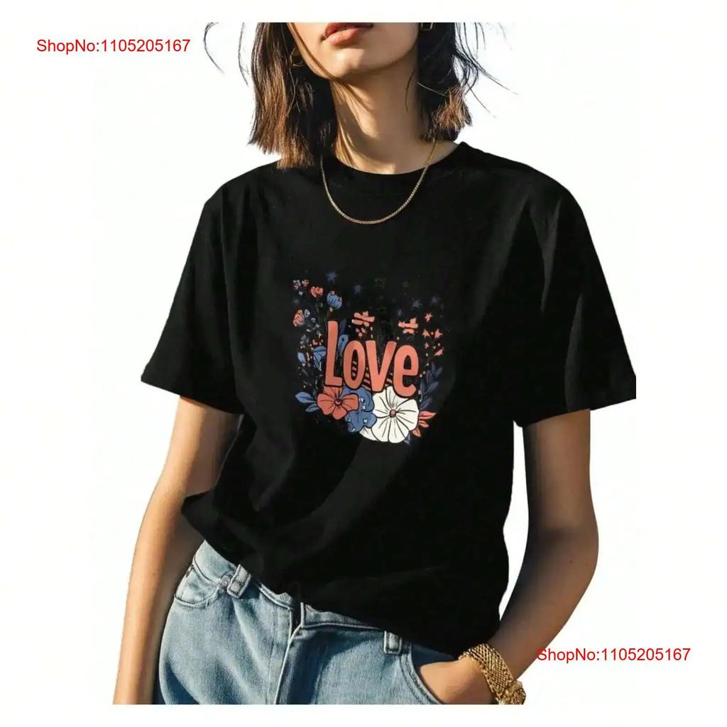 Love Unisexs T Shirt Crew Neck Casual For Unisex Vintage Graphic Stylish Unisex Comfortable Breathable
